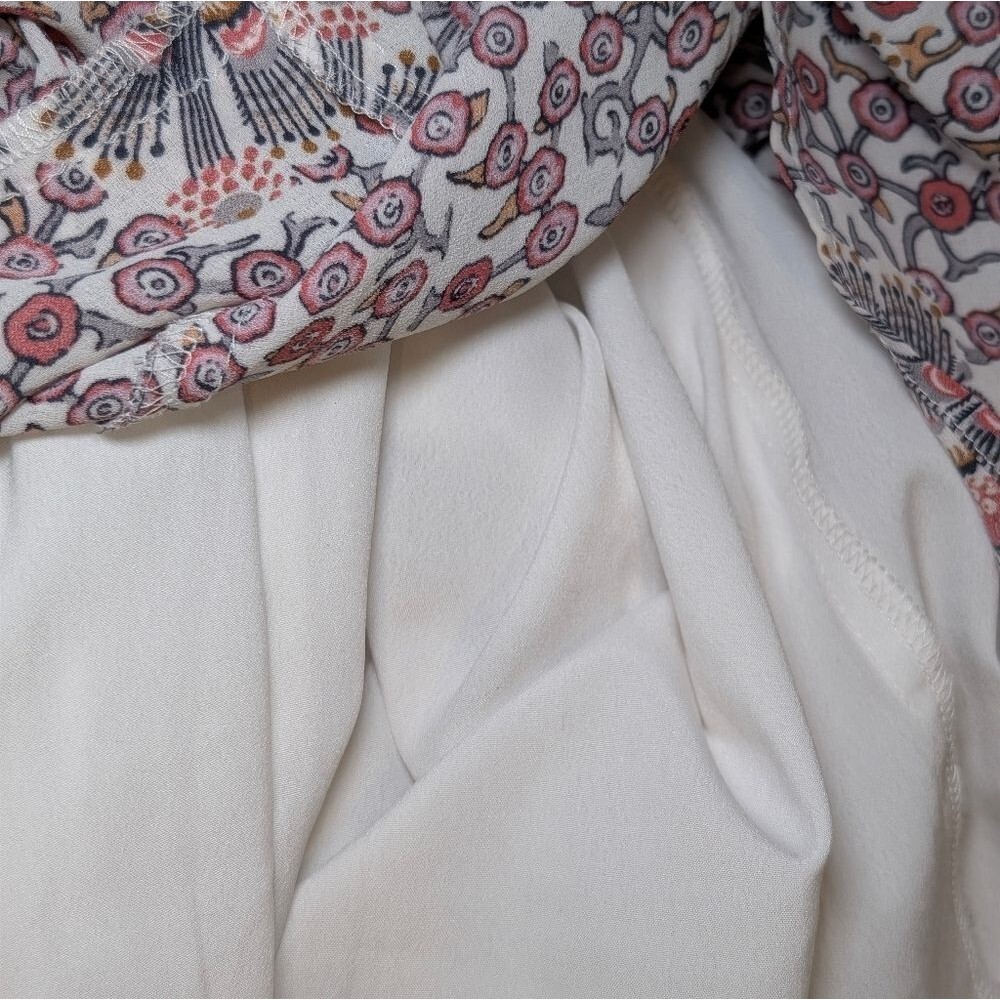 2 for $20 Loft Floral Dress Small Petite SP Pink Romantic Coquette Soft Girl - Picture 11 of 11